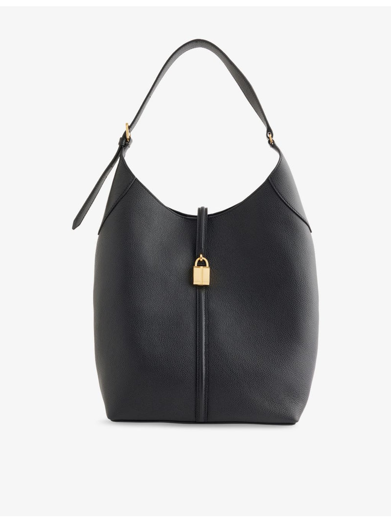 Demellier Siena leather bucket bag, imported from the UK
