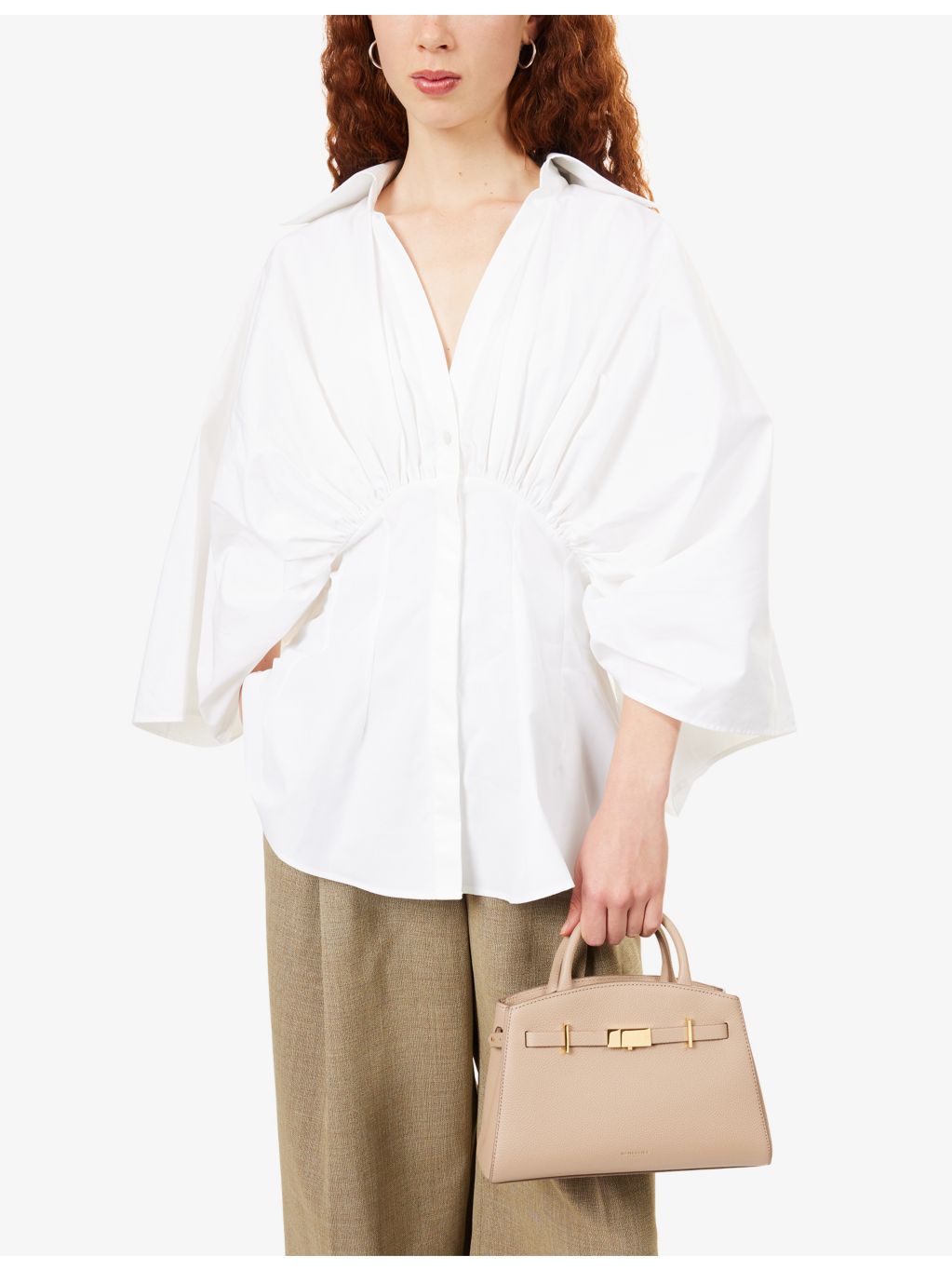 Demellier small Hudson leather tote bag - British product