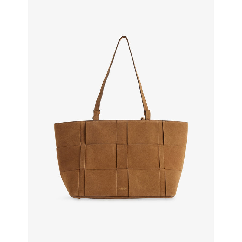 Demellier Florence leather tote bag, imported from the UK