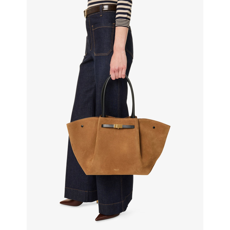 DeMellier New York leather tote bag, imported from the UK