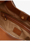 Strathberry Barra grained leather tote bag, imported from the UK