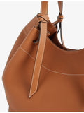 Strathberry Barra grained leather tote bag, imported from the UK