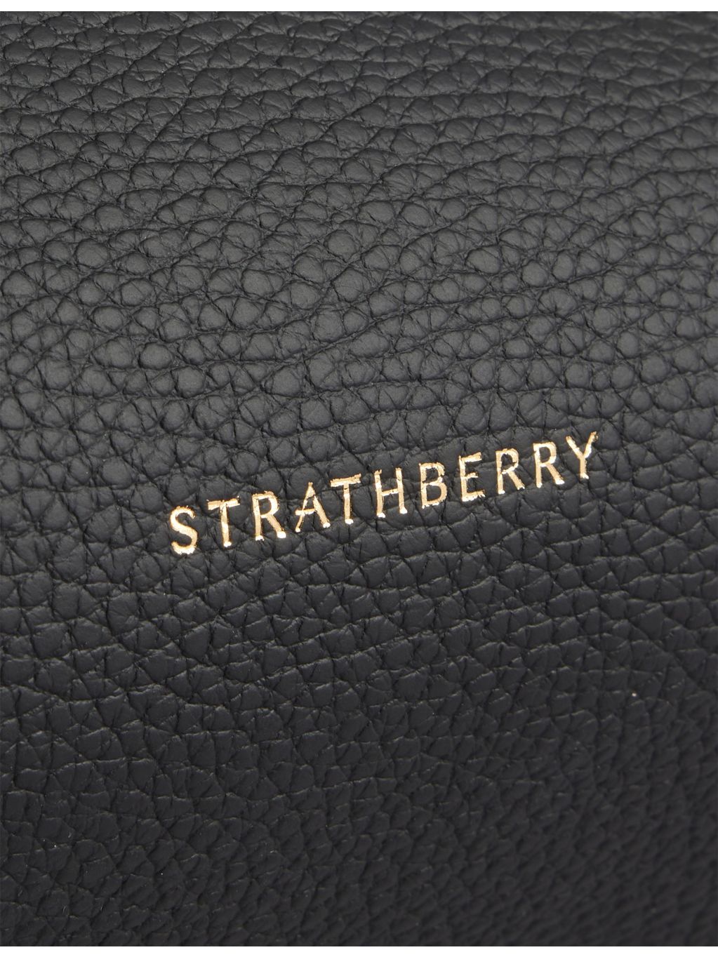 Strathberry Barra logo-plaque leather tote bag - British product