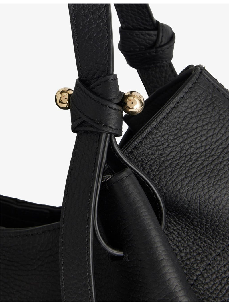 Strathberry Barra logo-plaque leather tote bag - British product
