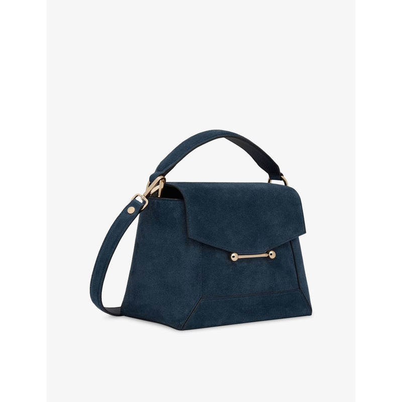 Strathberry Mosaic suede top-handle bag (British brand)