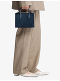 Strathberry mini tote suede top-handle bag - British product