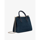 Strathberry mini tote suede top-handle bag - British product