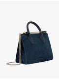 Strathberry mini tote suede top-handle bag - British product