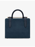 Strathberry mini tote suede top-handle bag - British product