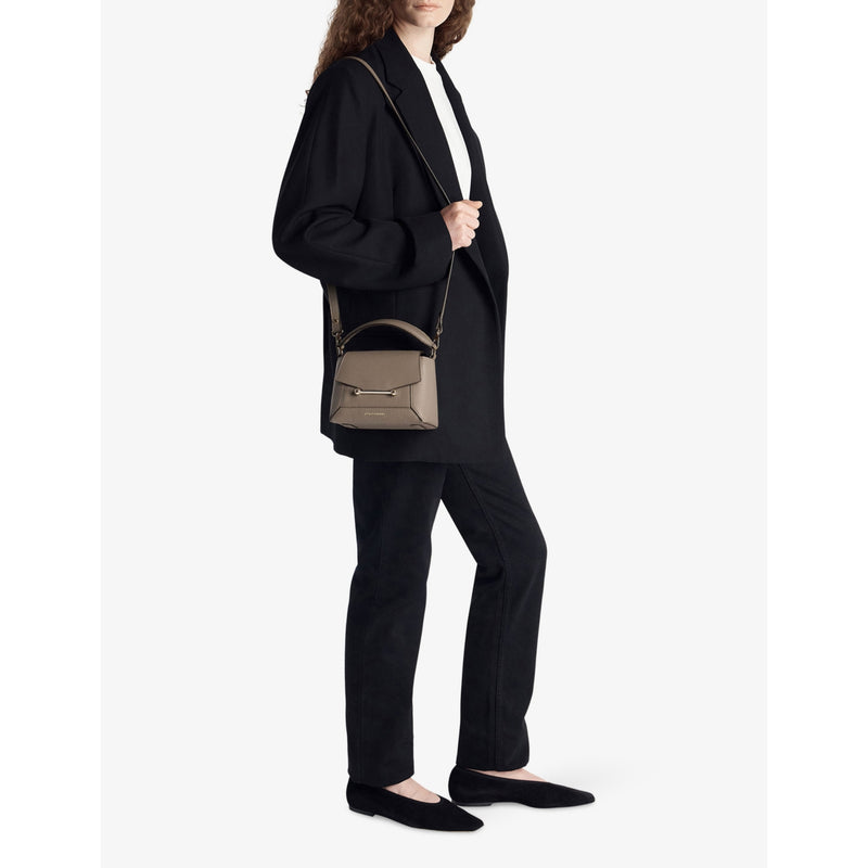Strathberry Mosaic Nano top-handle bag, imported from the UK