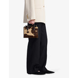 Strathberry mini tote pony hair top-handle bag, UK version