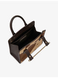 Strathberry mini tote pony hair top-handle bag, UK version