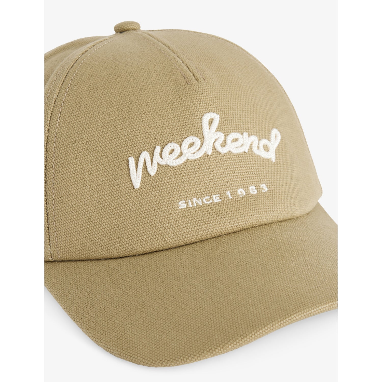 Weekend Max Mara logo-embroidered cotton baseball cap, UK version