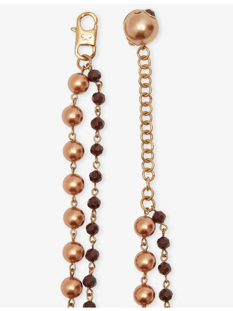 Max Mara Weekend layered bead necklace, imported from the UK