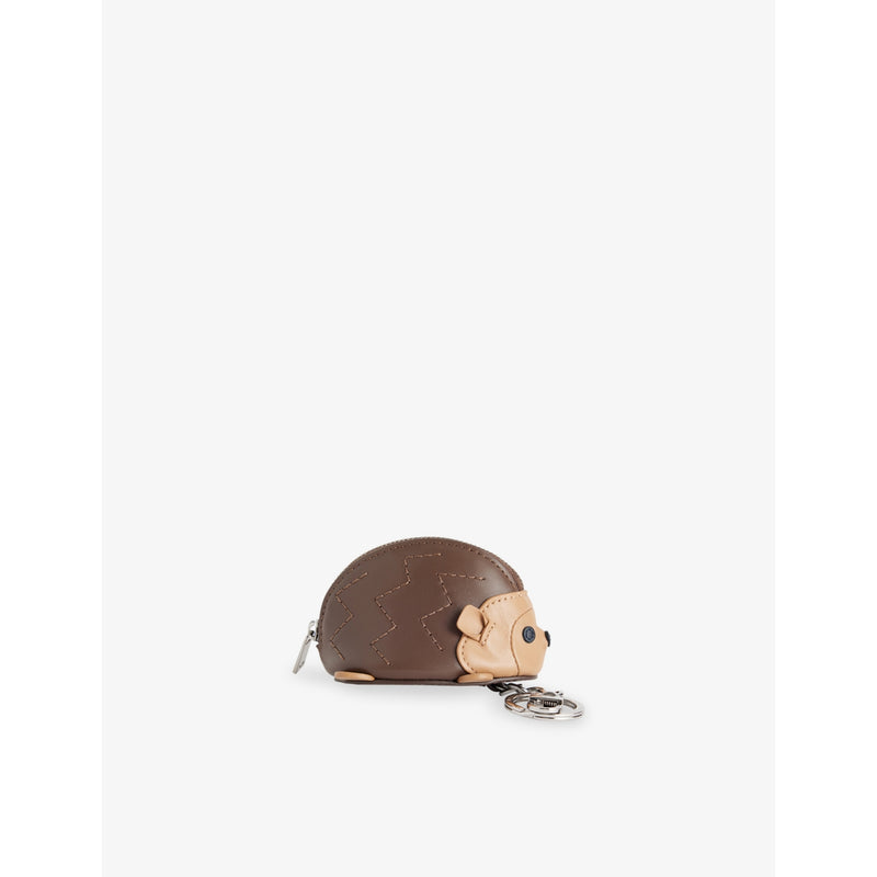 Weekend Max Mara leather coin purse with hedgehog design, UK version