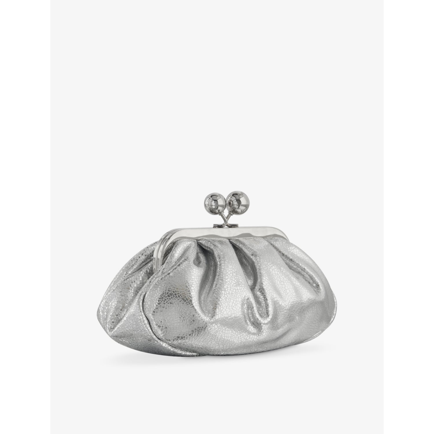 Weekend Max Mara Pasticcino metallic leather handbag, imported from the UK