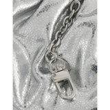 Weekend Max Mara Pasticcino metallic leather handbag, imported from the UK