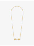Boucheron Serpent Bohème 18ct yellow gold 0.25ct diamond pendant necklace - British product