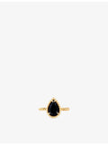 Boucheron Serpent Bohème onyx and diamond ring 18ct gold (British brand)