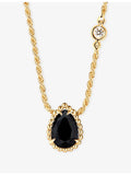 Boucheron Serpent Bohème XS pendant necklace 18ct gold onyx diamond, UK version