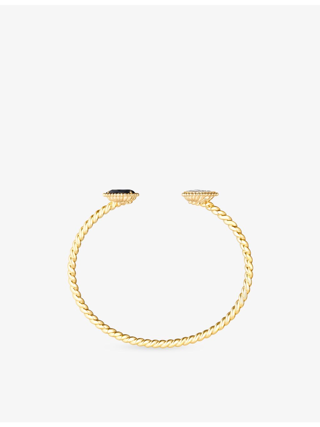 Boucheron Serpent Bohème bracelet with onyx and diamonds, UK version