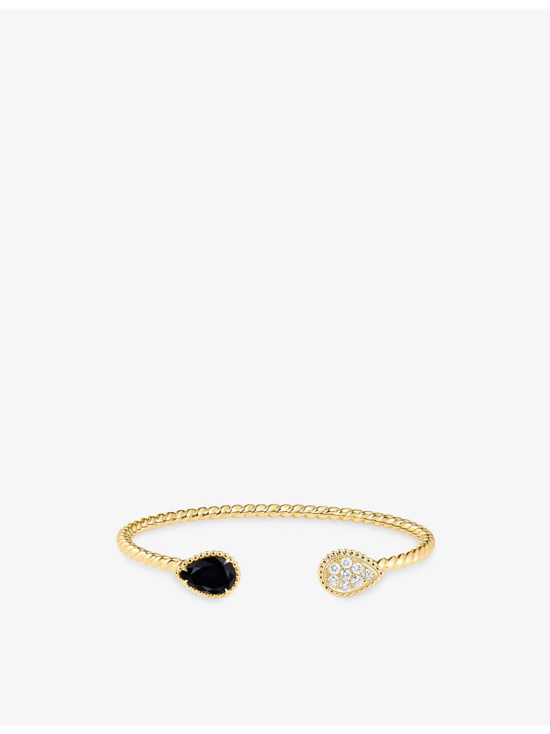 Boucheron Serpent Bohème bracelet with onyx and diamonds, UK version