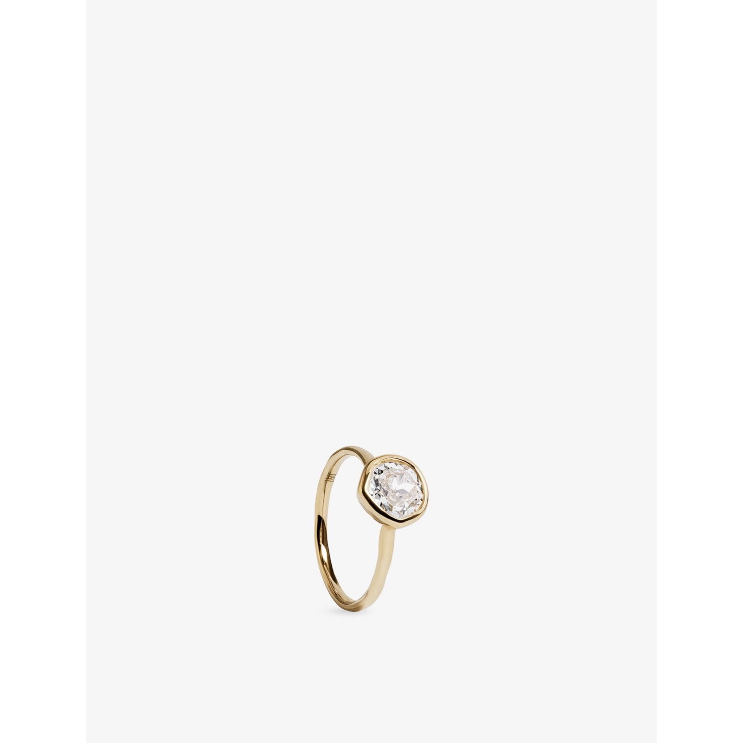 MV Siren™ Solitaire 1ct Lab-Grown Diamond 14ct Yellow Gold Ring - K