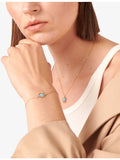 La Maison Couture evil eye rose gold bracelet, imported from the UK
