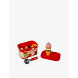 Casdon Walls ice cream scoop playset with tub and cones (British brand)