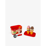 Casdon Walls ice cream scoop playset with tub and cones (British brand)