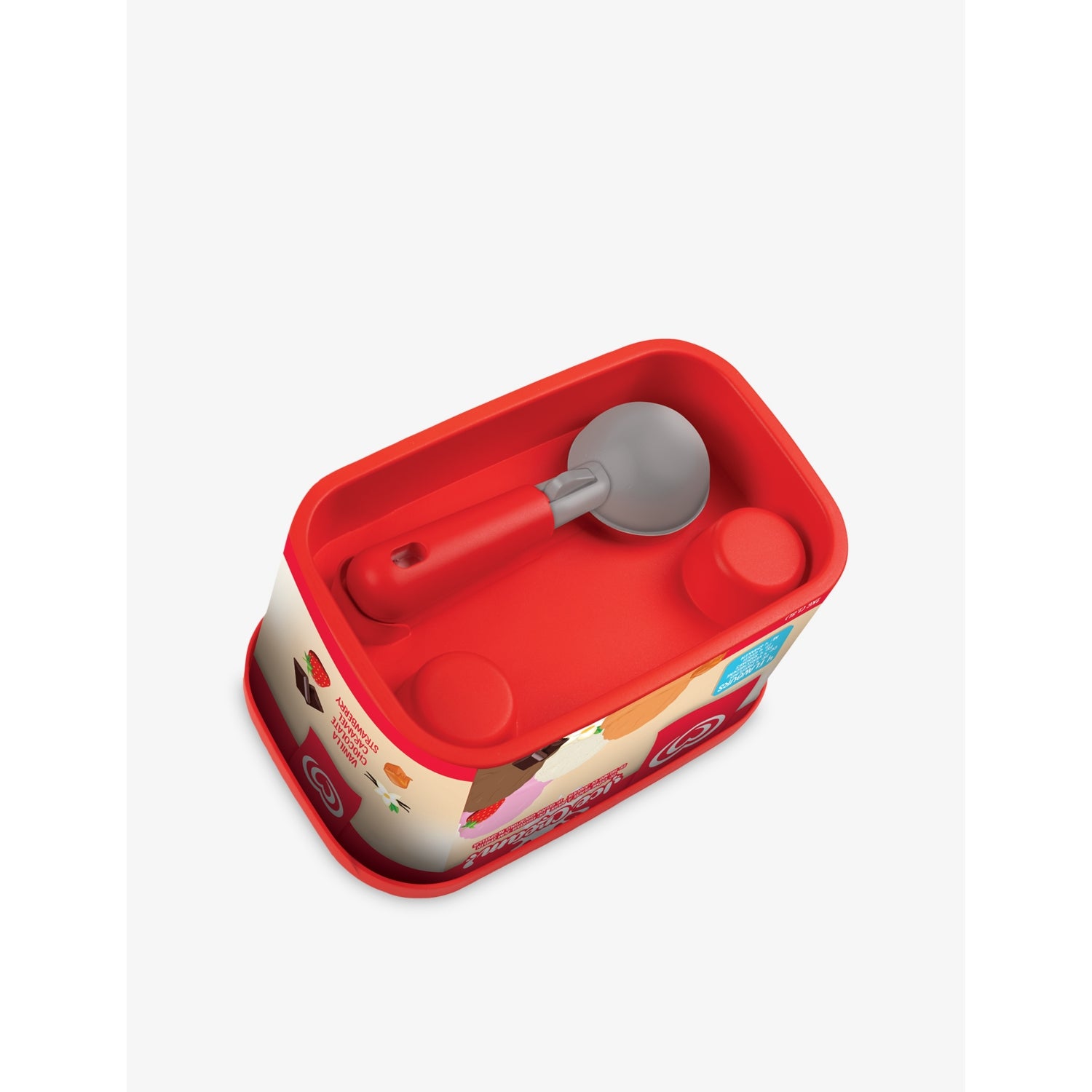 Casdon Walls ice cream scoop playset with tub and cones (British brand)