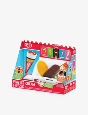 Walls ice cream freezer playset with official toy cones, imported from the UK