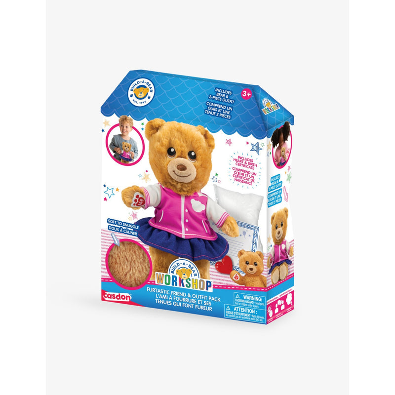 Build-A-Bear teddy bear soft toy 24cm (British brand)