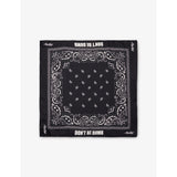 AWGE silk-blend bandana Don't Be Dumb print (British brand)