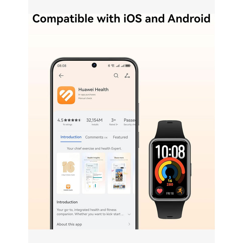 Huawei Band 11 smart watch aluminium alloy, UK version