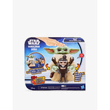 Star Wars Huggin' Grogu electronic toy with Mandalorian figure, UK version
