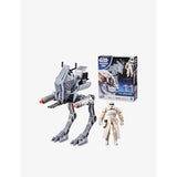 Star Wars Mandalorian AT-RT Imperial Driver playset with action figure - British product