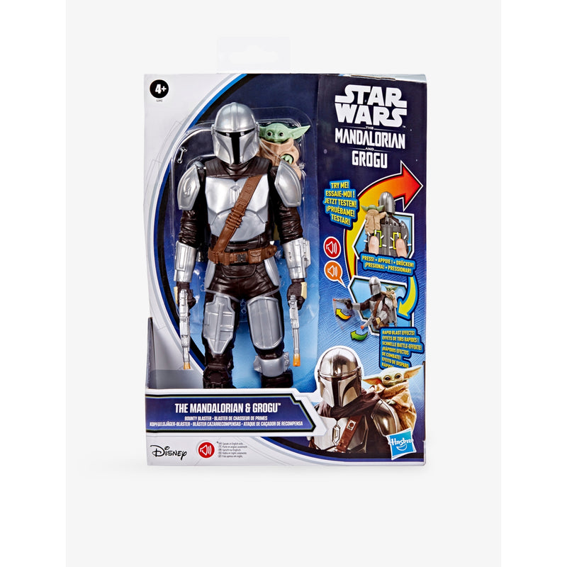 Star Wars The Mandalorian action figure 28cm with Grogu - British product