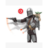 Star Wars The Mandalorian action figure 28cm with Grogu - British product
