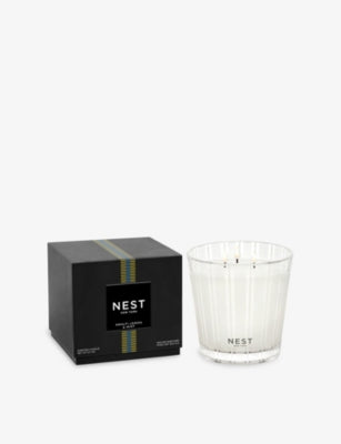 NEST New York Amalfi Lemon Mint three-wick candle 600g (British brand)