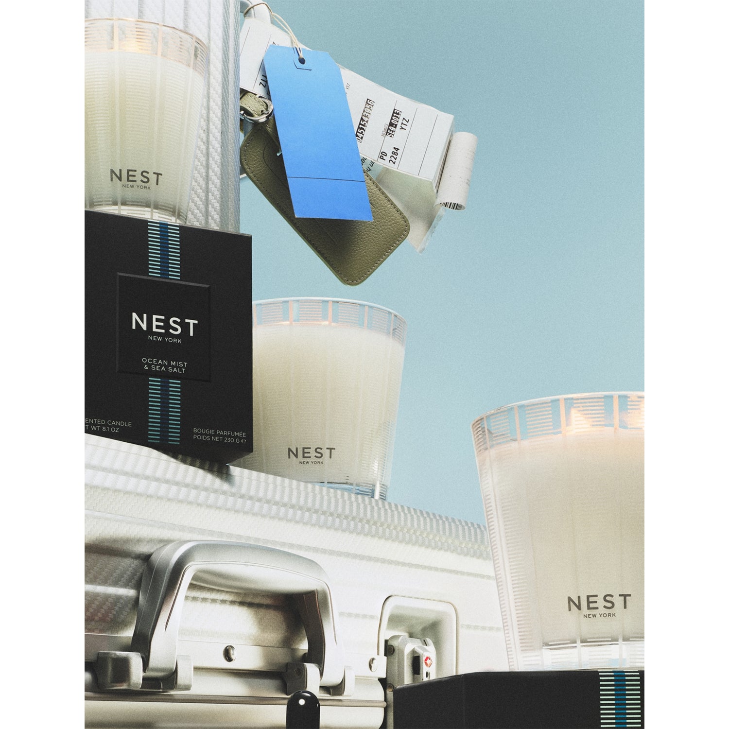 NEST New York Ocean Mist and Sea Salt candle 600g, UK version