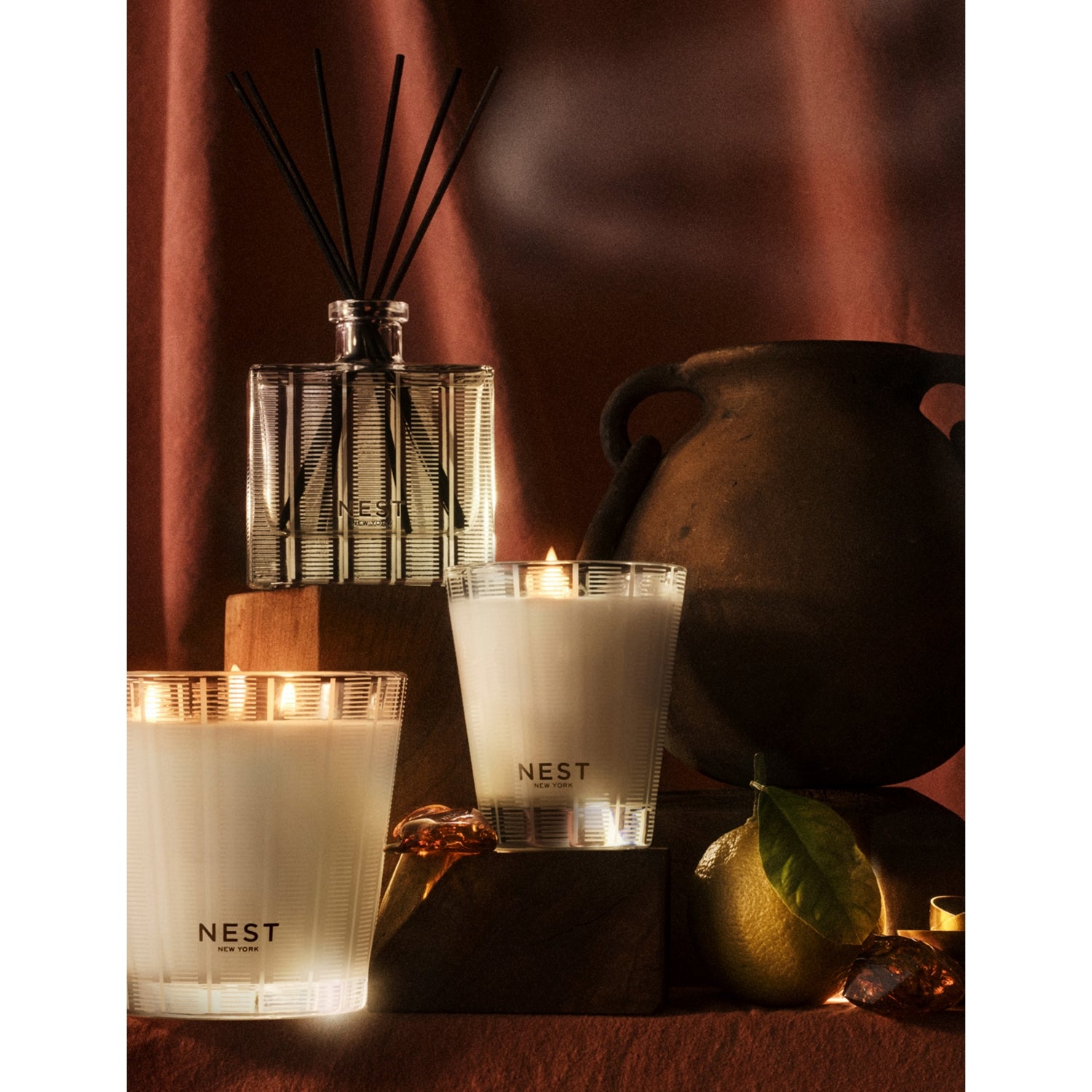 NEST New York reed diffuser Moroccan Amber 175ml (British brand)