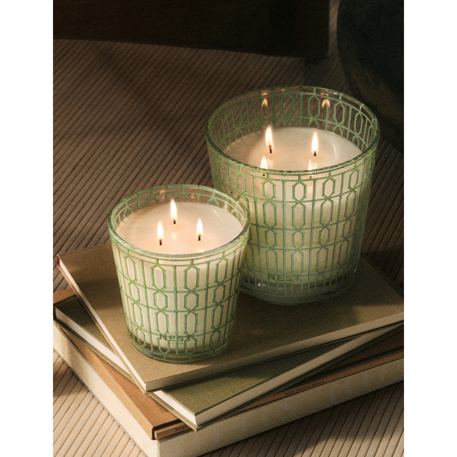 NEST New York bamboo three-wick scented candle 600g, UK version