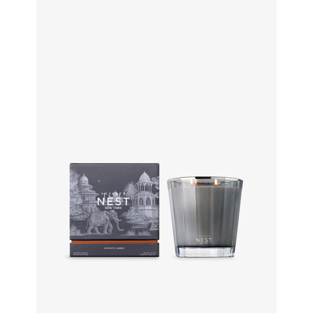 NEST New York Hypnotic Amber two-wick scented candle 600g, UK version