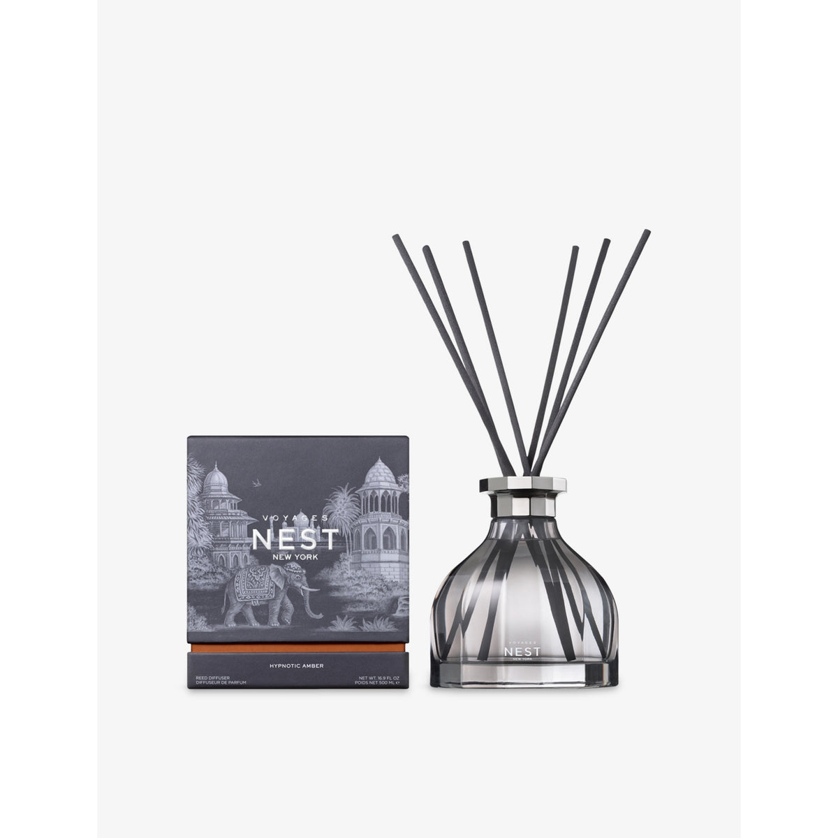 NEST New York Hypnotic Amber reed diffuser 500ml, UK version