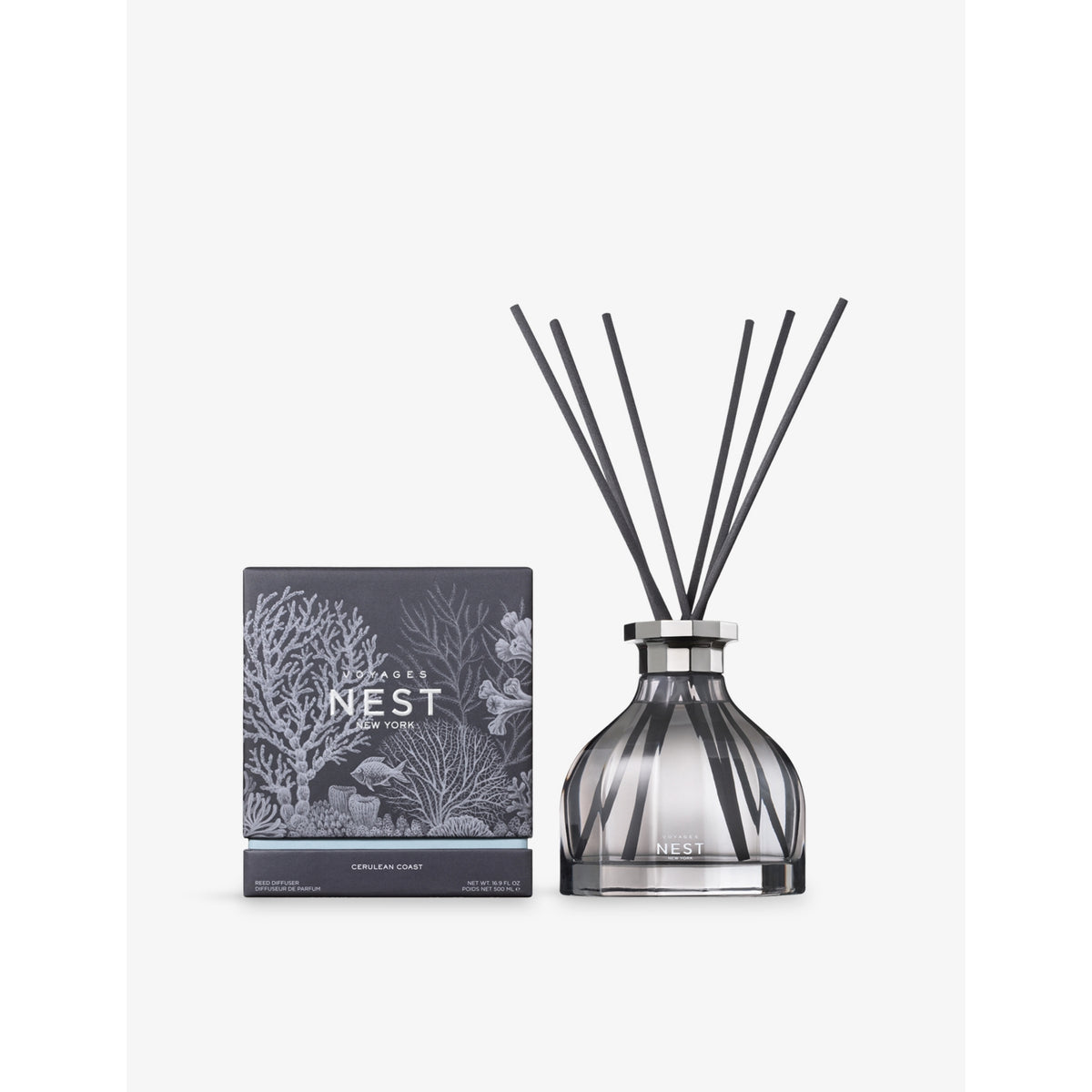 NEST New York Cerulean Coast reed diffuser 500ml, UK version