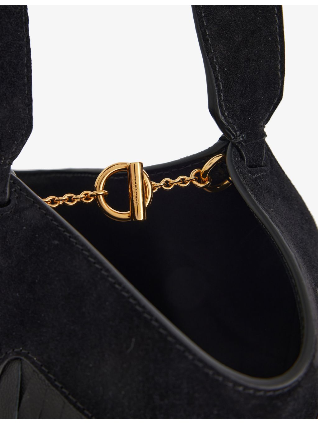 KHAITE Nano Lotus fringe leather tote bag, UK version