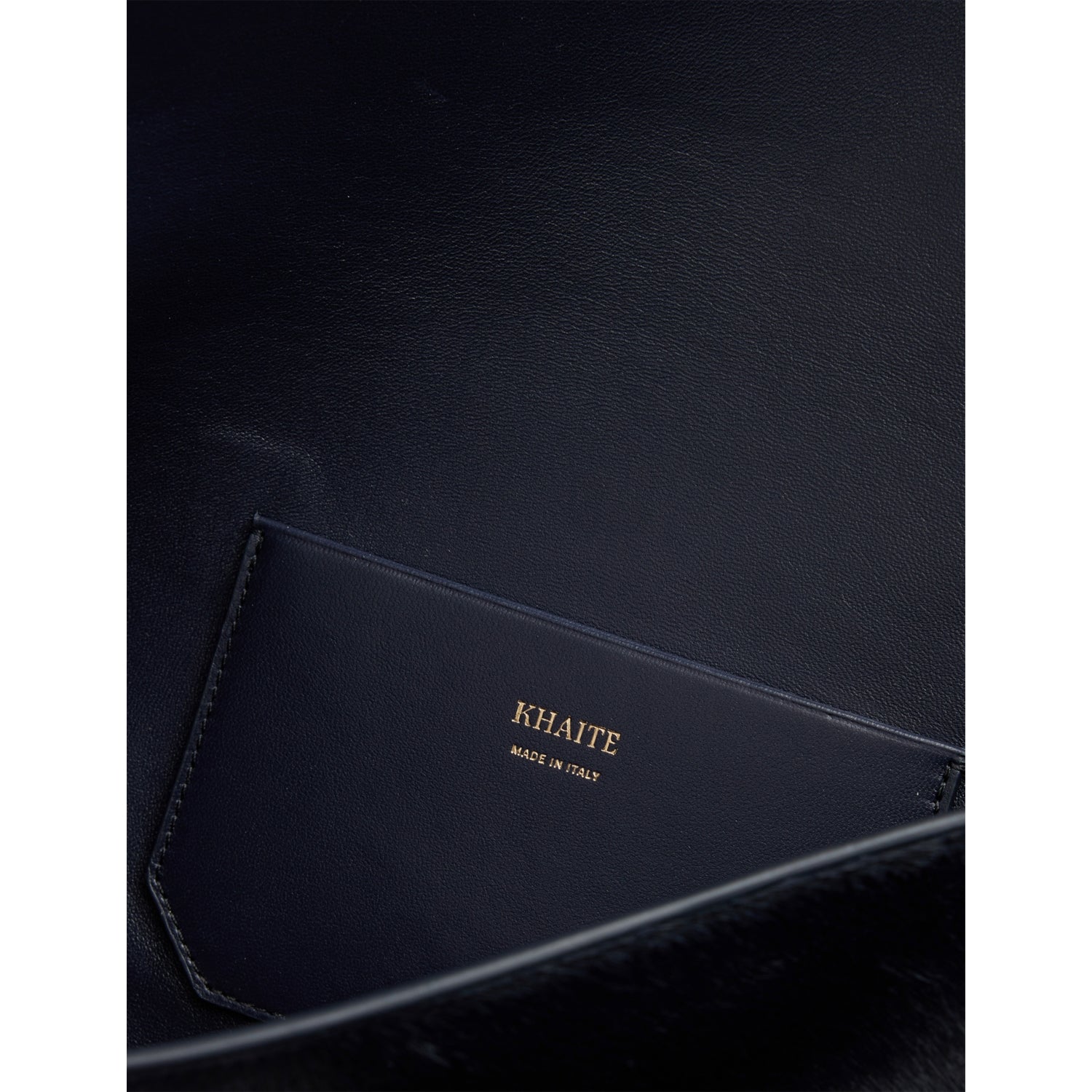 KHAITE Audrey pony hair leather clutch, imported from the UK