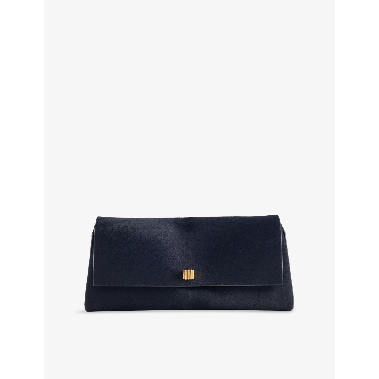 KHAITE Audrey pony hair leather clutch, imported from the UK