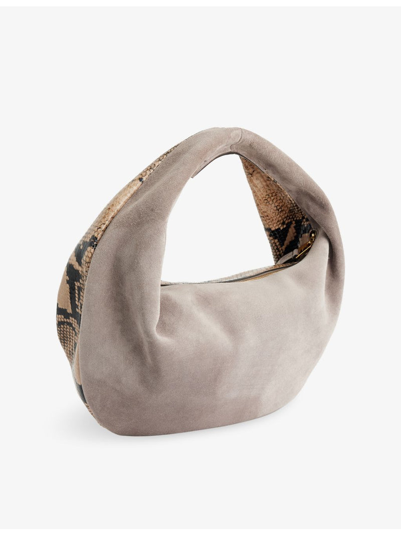 KHAITE Olivia medium leather hobo bag - British product